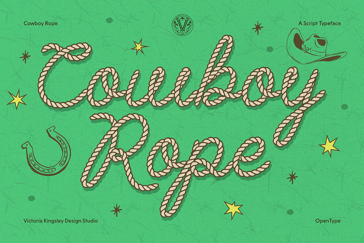 Cowboy Rope Font - Fontpath