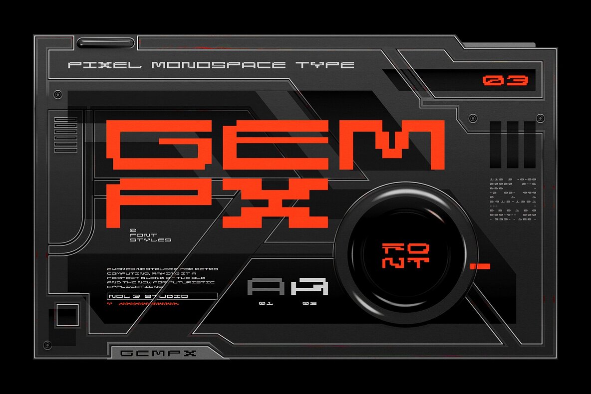 Gxp Font GEMPX Font - Fontpath