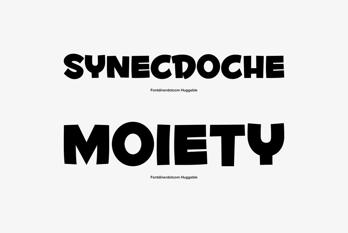 Fontdinerdotcom Huggable 4