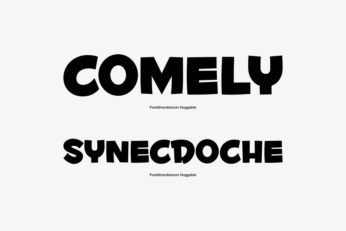 Fontdinerdotcom Huggable 5