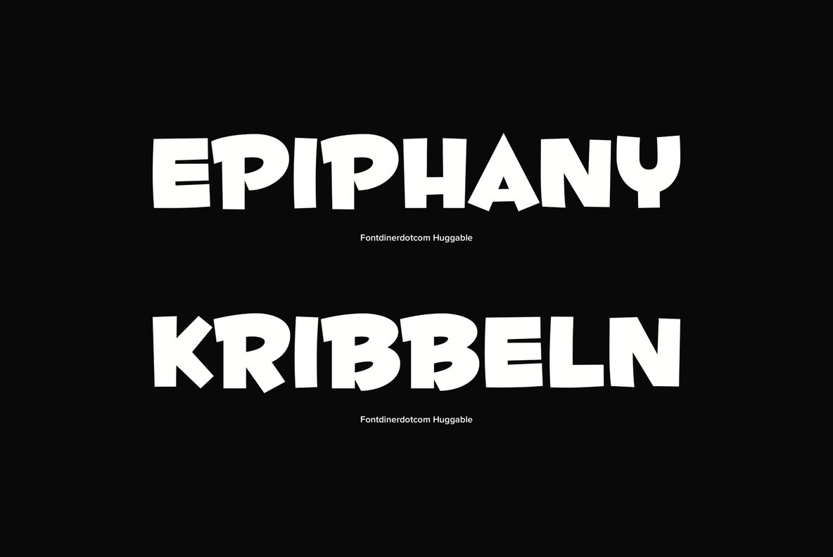 Fontdinerdotcom Huggable 6