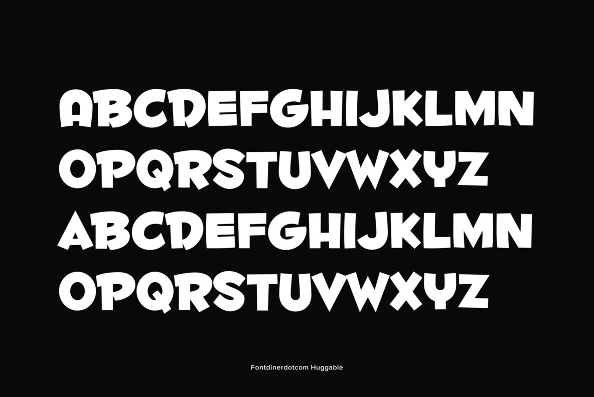 Fontdinerdotcom Huggable 11