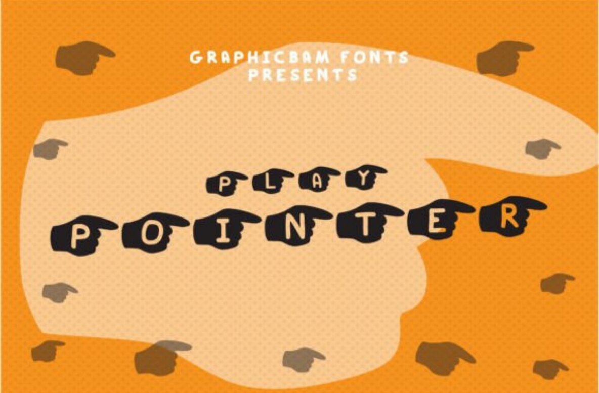 Play Pointer Font - FontPath