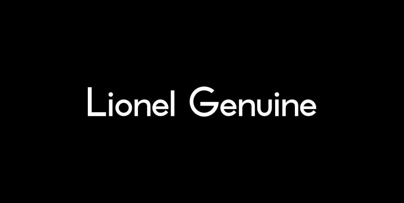 Lionel Text Genuine