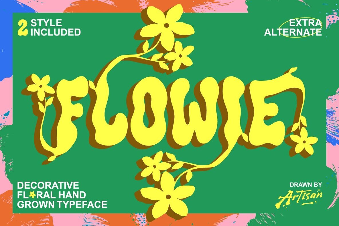 Flowie Font - Fontpath