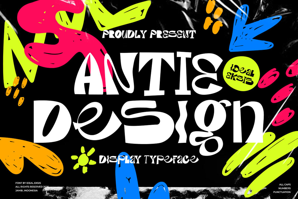 Antie Design Font - YouWorkForThem