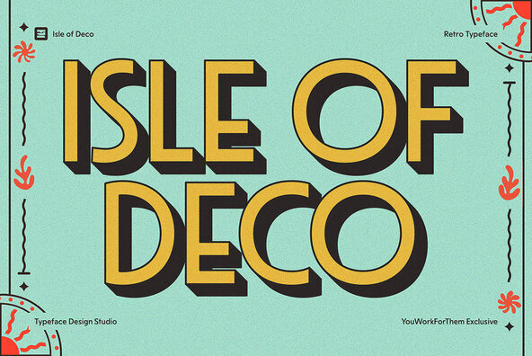 Art Nouveau & Organic Fonts - YouWorkForThem
