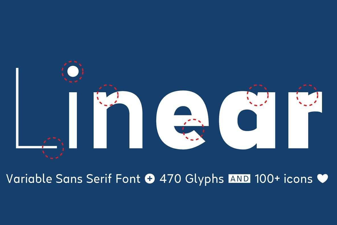 Linear Beta Font - YouWorkForThem