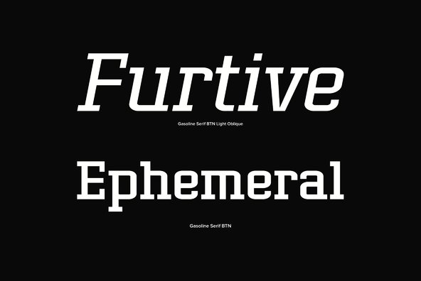 Gasoline Serif Gasoline Serif