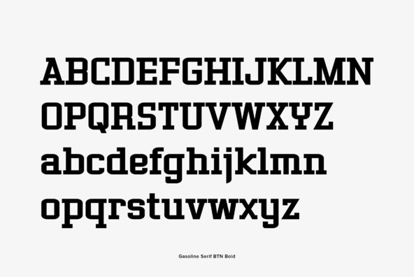 Gasoline Serif Gasoline Serif