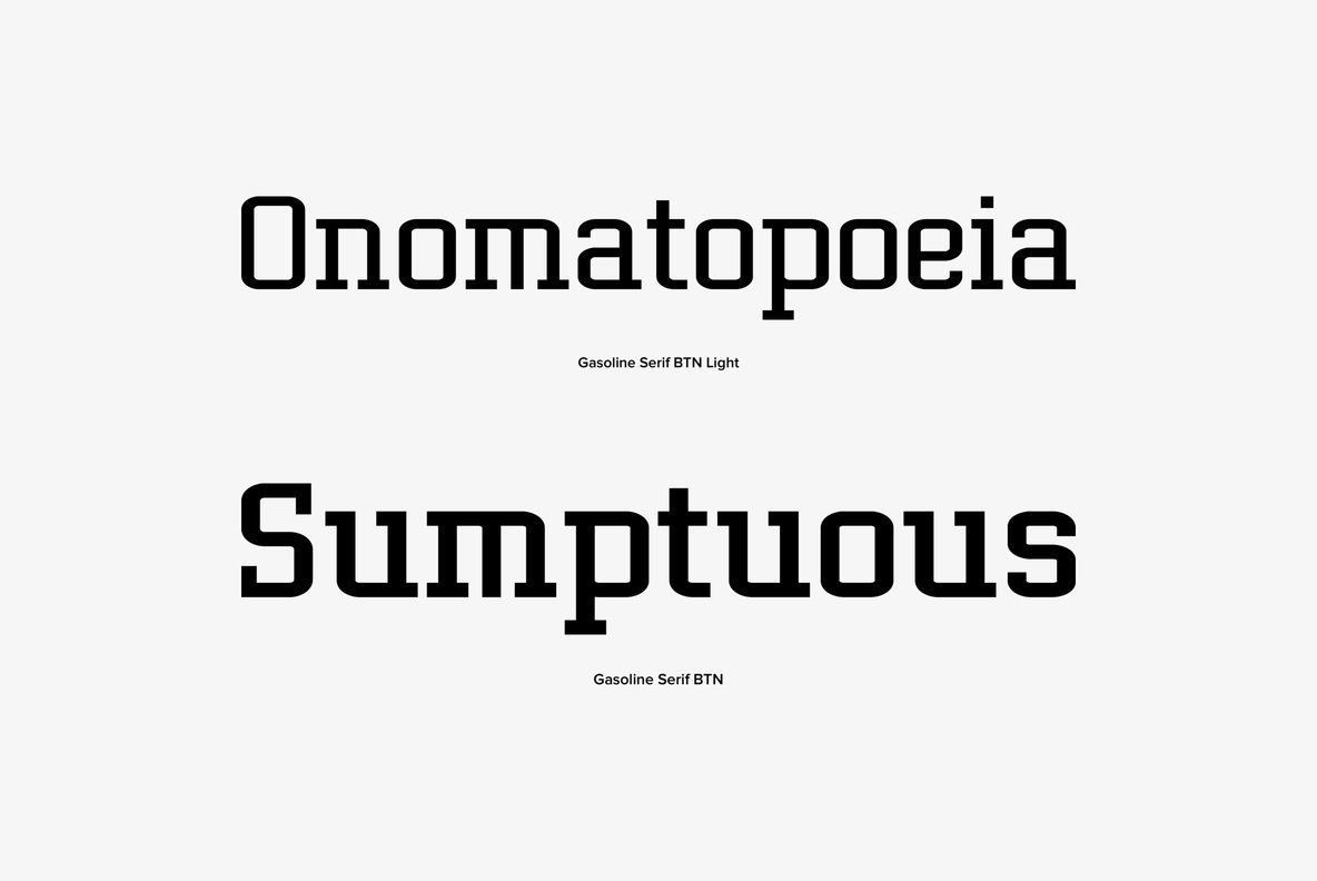 Gasoline Serif 5