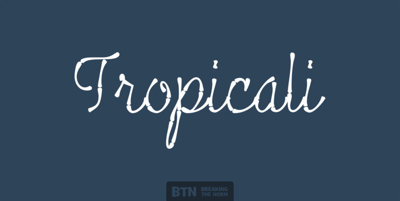 Tropicali Script