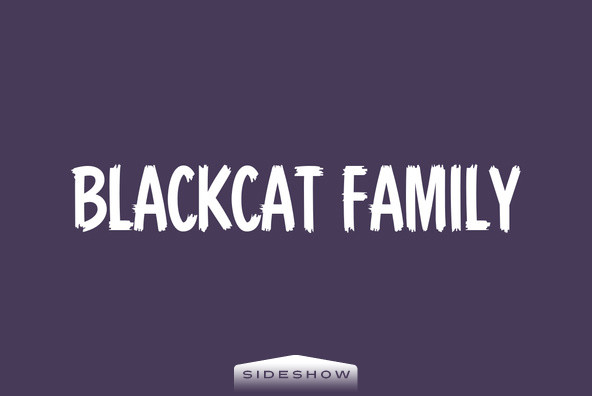 Blackcat Family Font