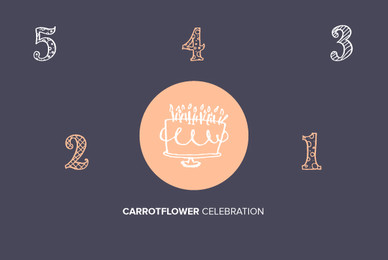 Carrotflower Celebration Icons
