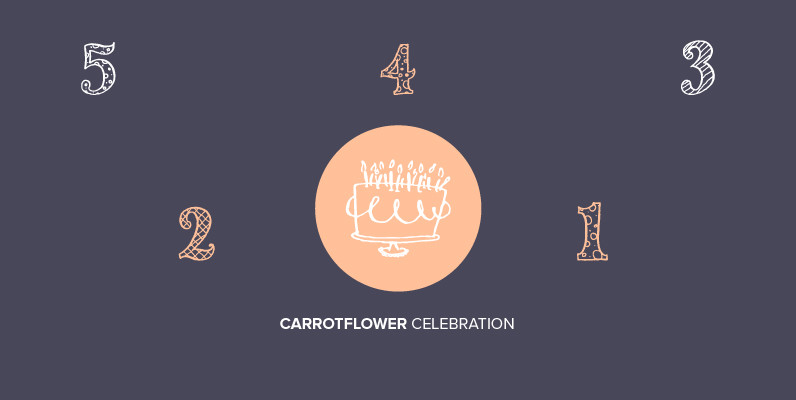Carrotflower Celebration Icons