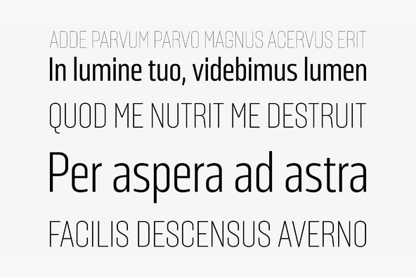 Solido Condensed Solido Condensed