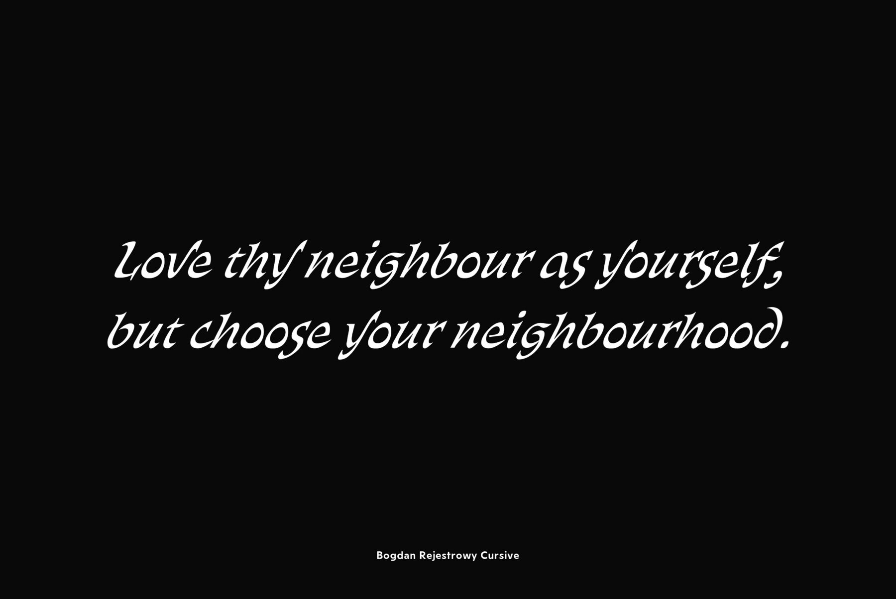 Bogdan Rejestrowy Cursive 4