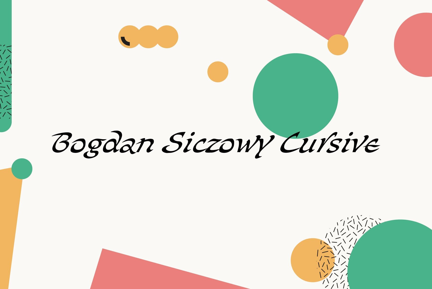 Bogdan Siczowy Cursive 1