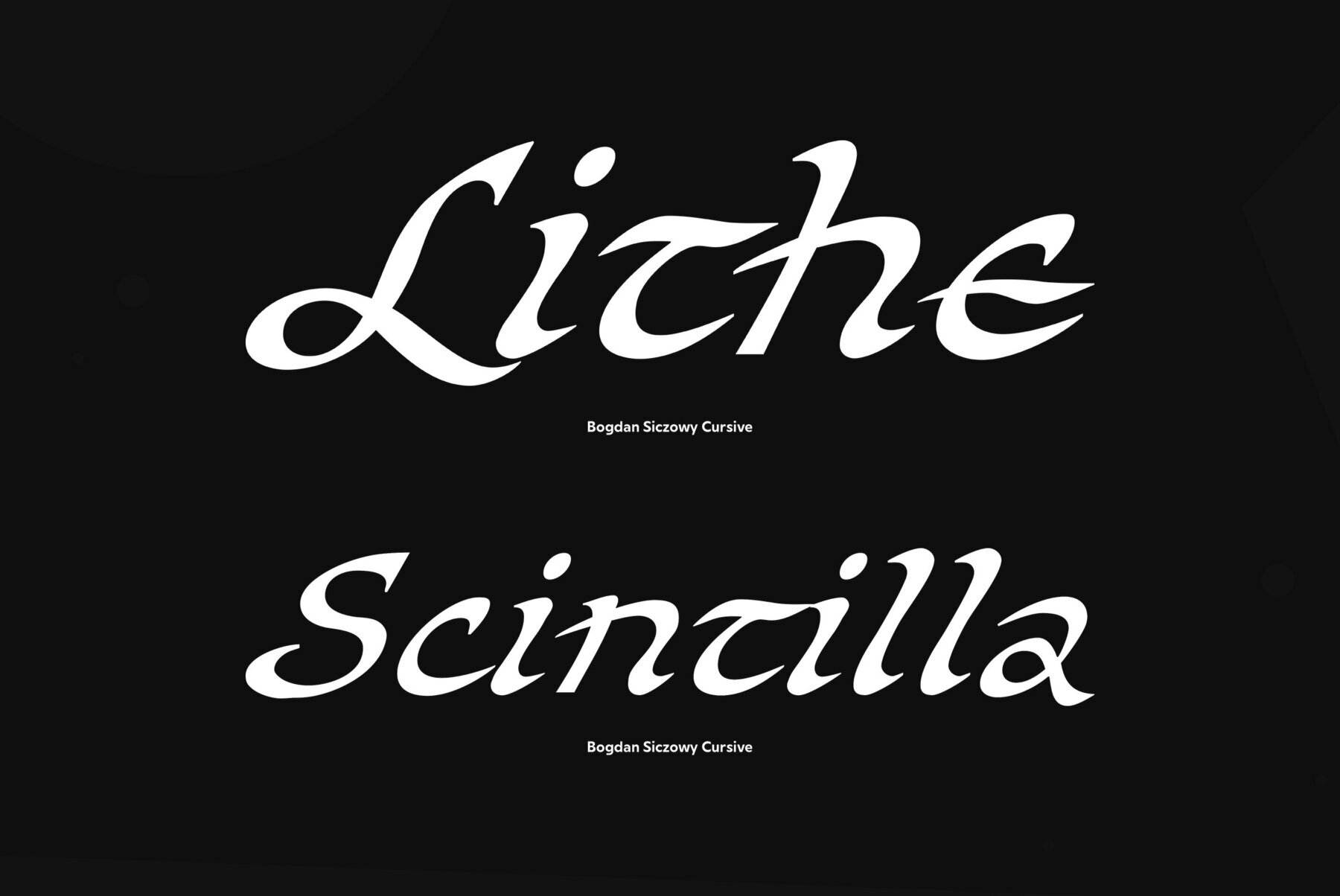 Bogdan Siczowy Cursive 2