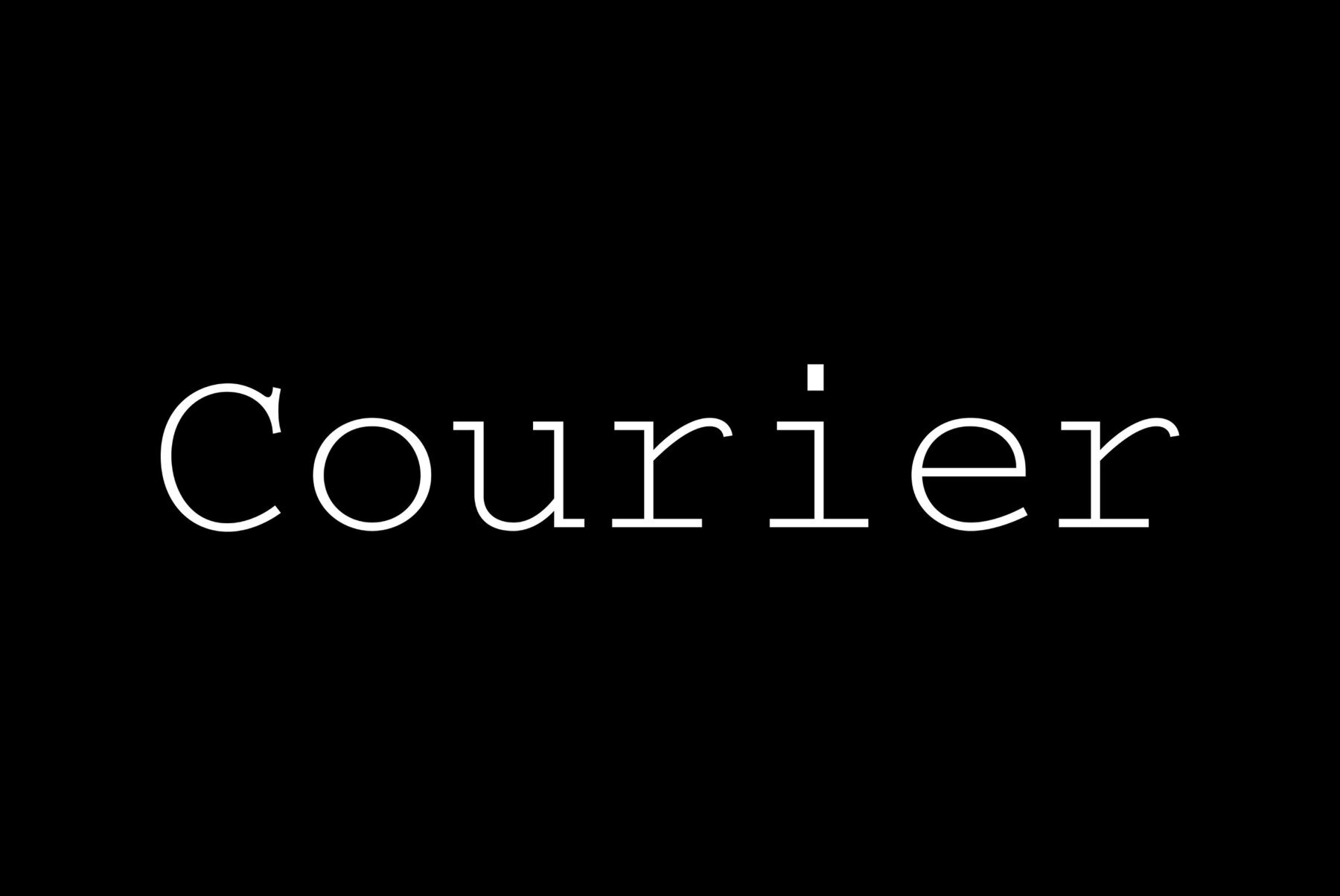 Courier 1