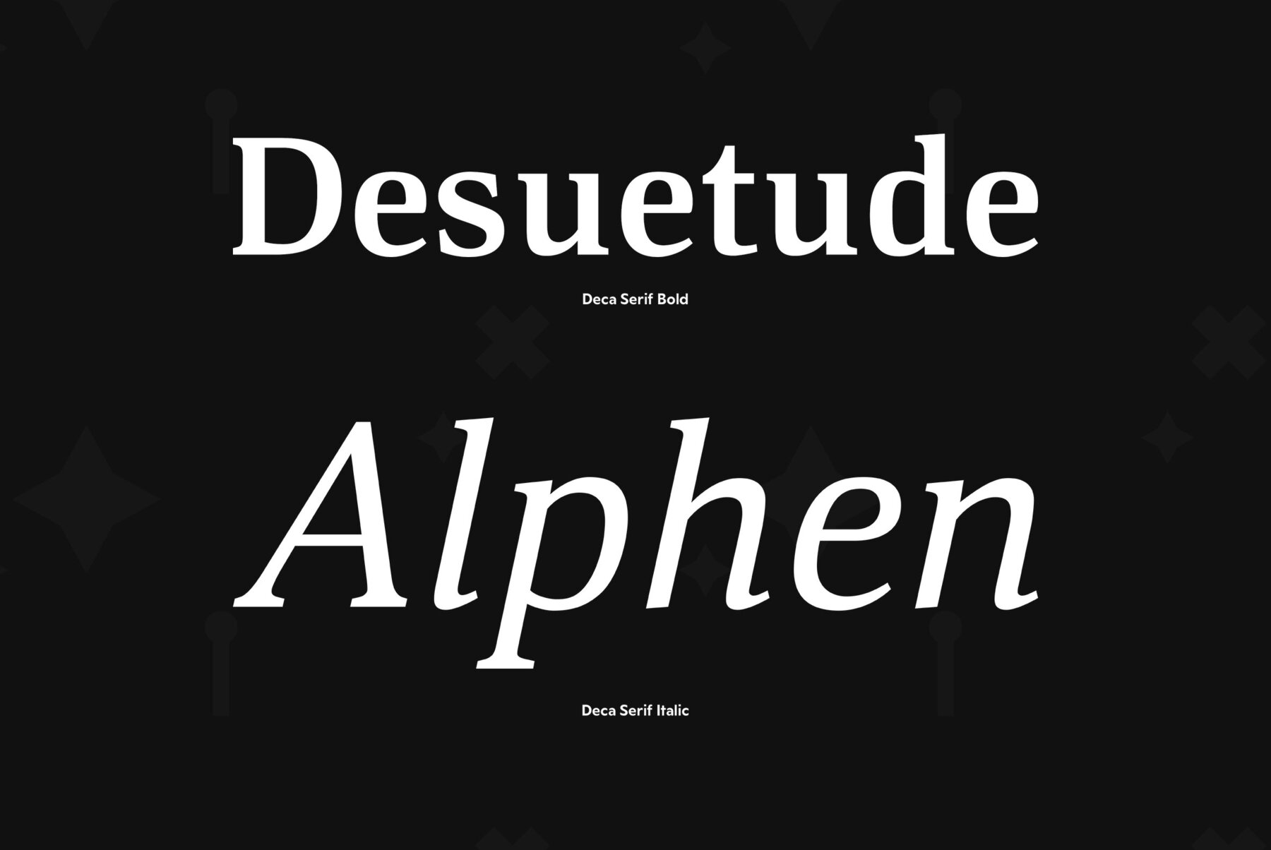 Deca Serif 6