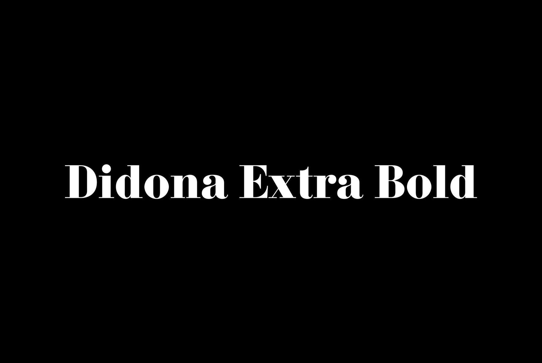 Didona Extra Bold 1