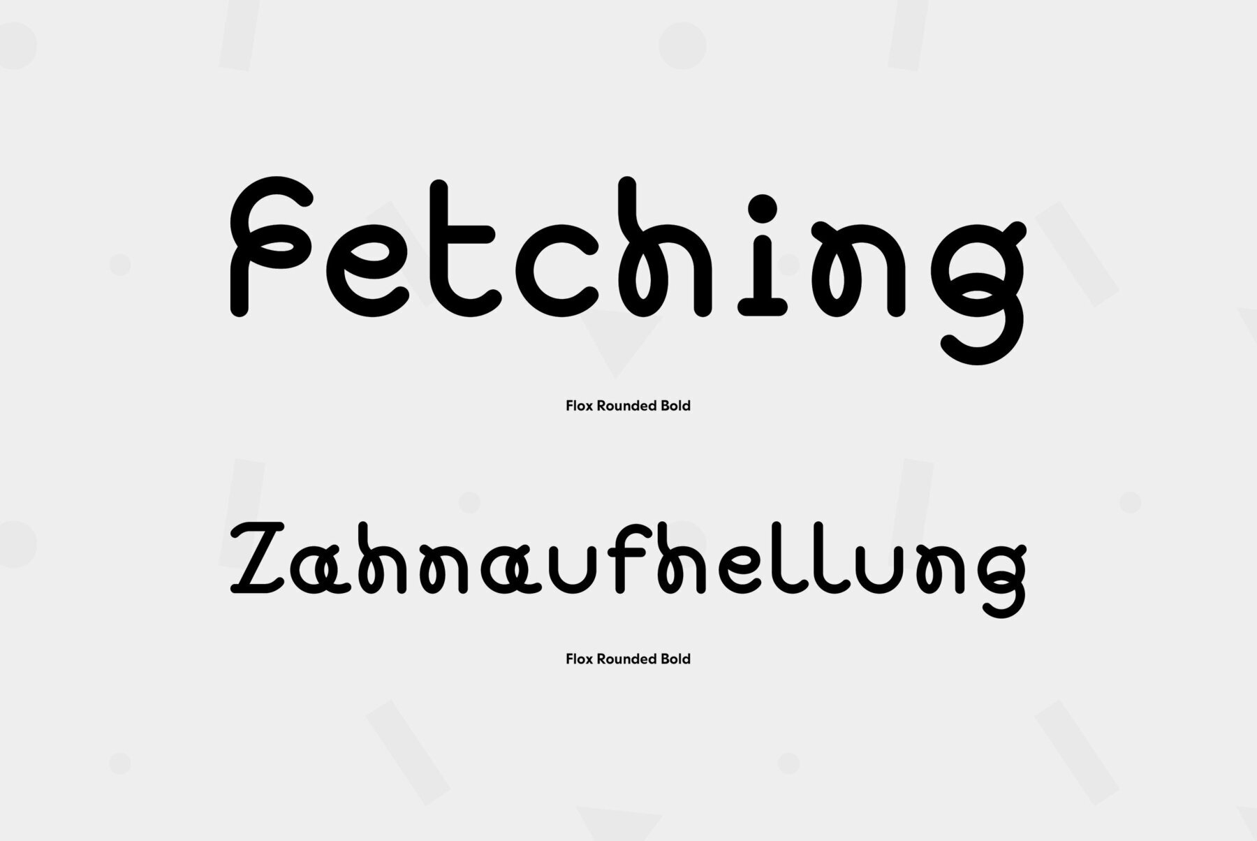 Flox Rounded Bold 3