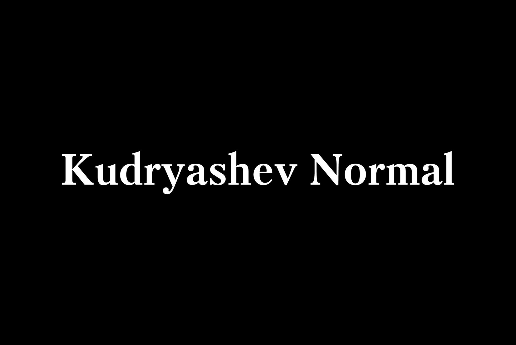 Kudryashev 1