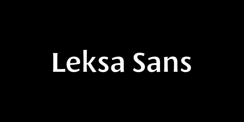 Leksa  Sans