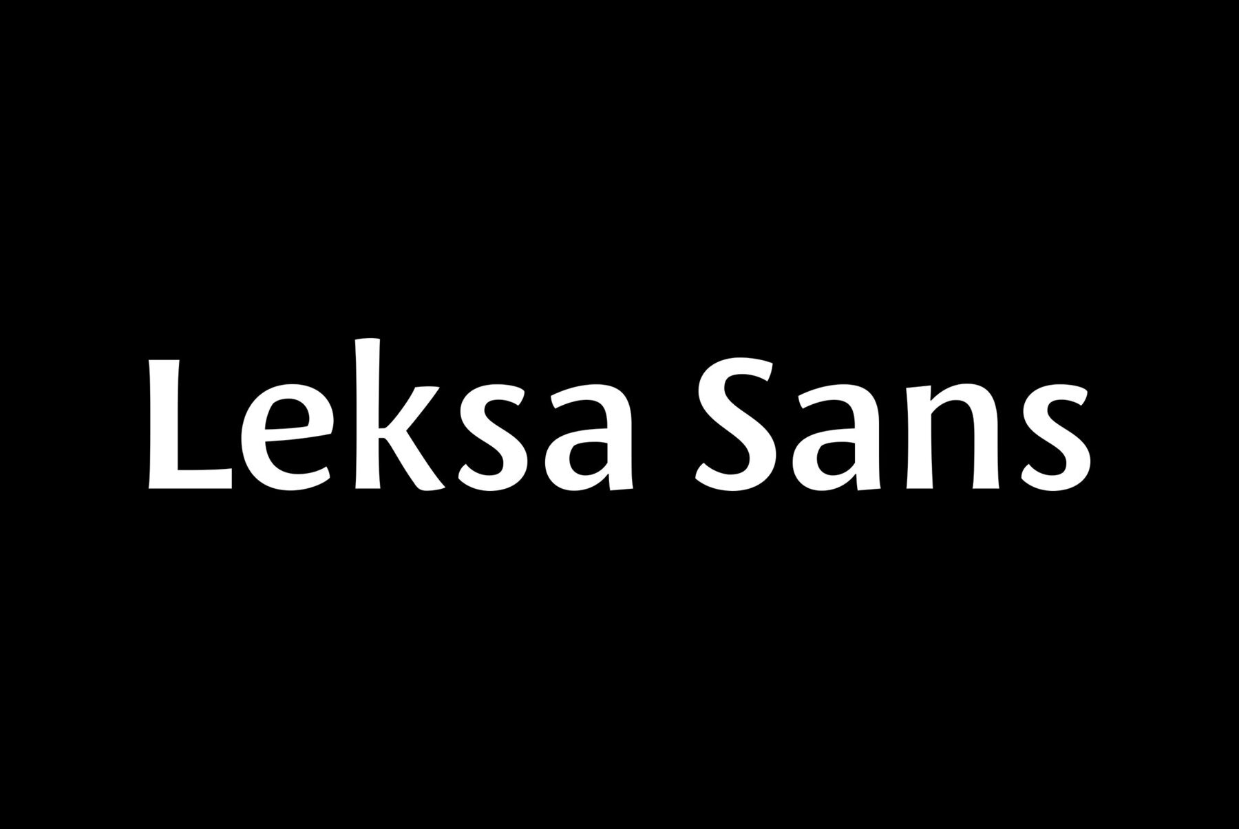Leksa  Sans 1