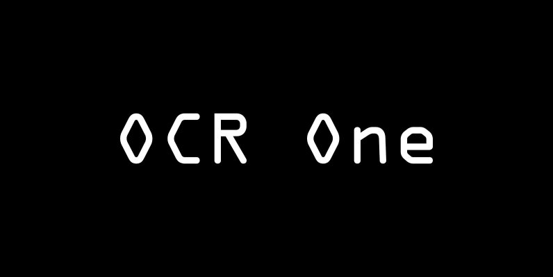 OCR One