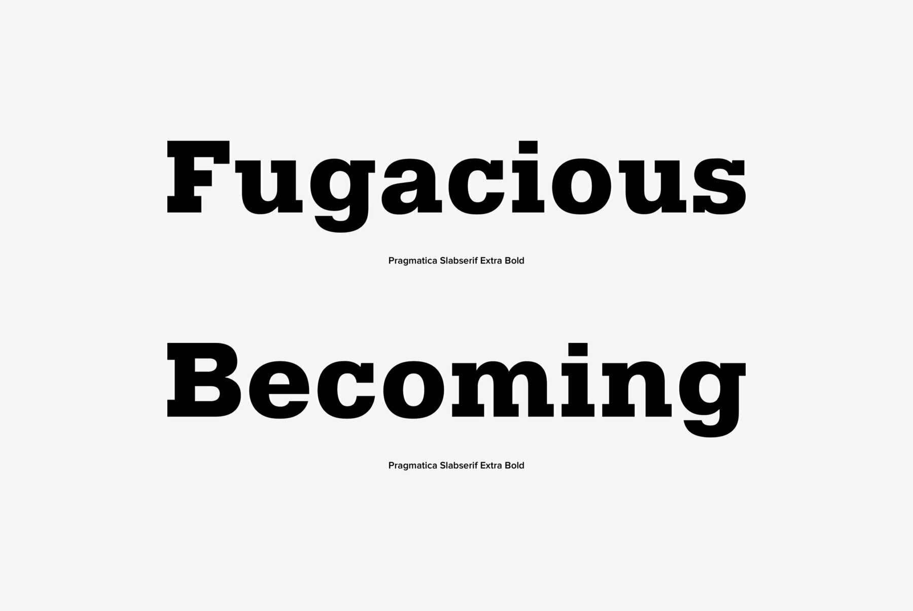 Pragmatica Slabserif 2