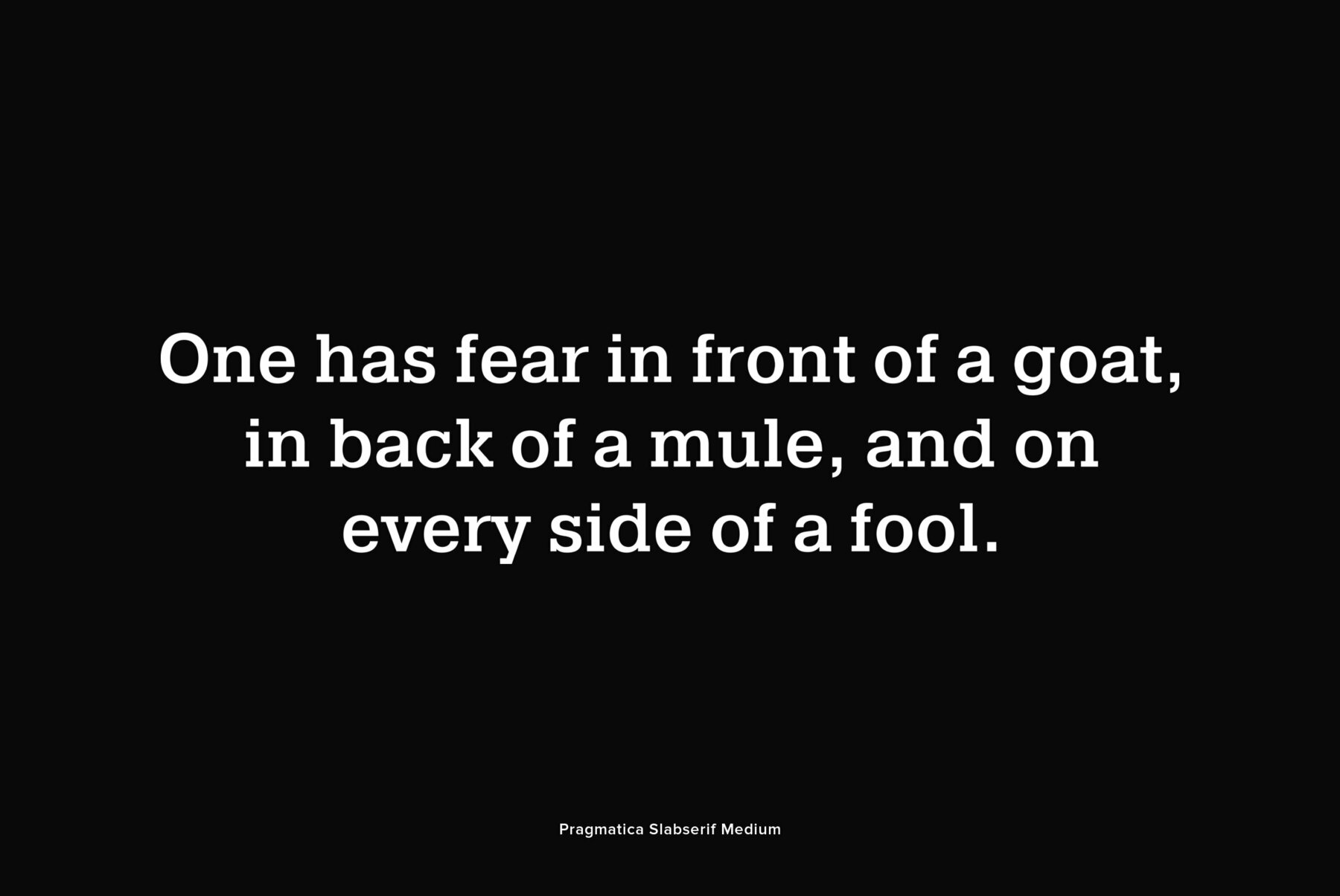 Pragmatica Slabserif 12