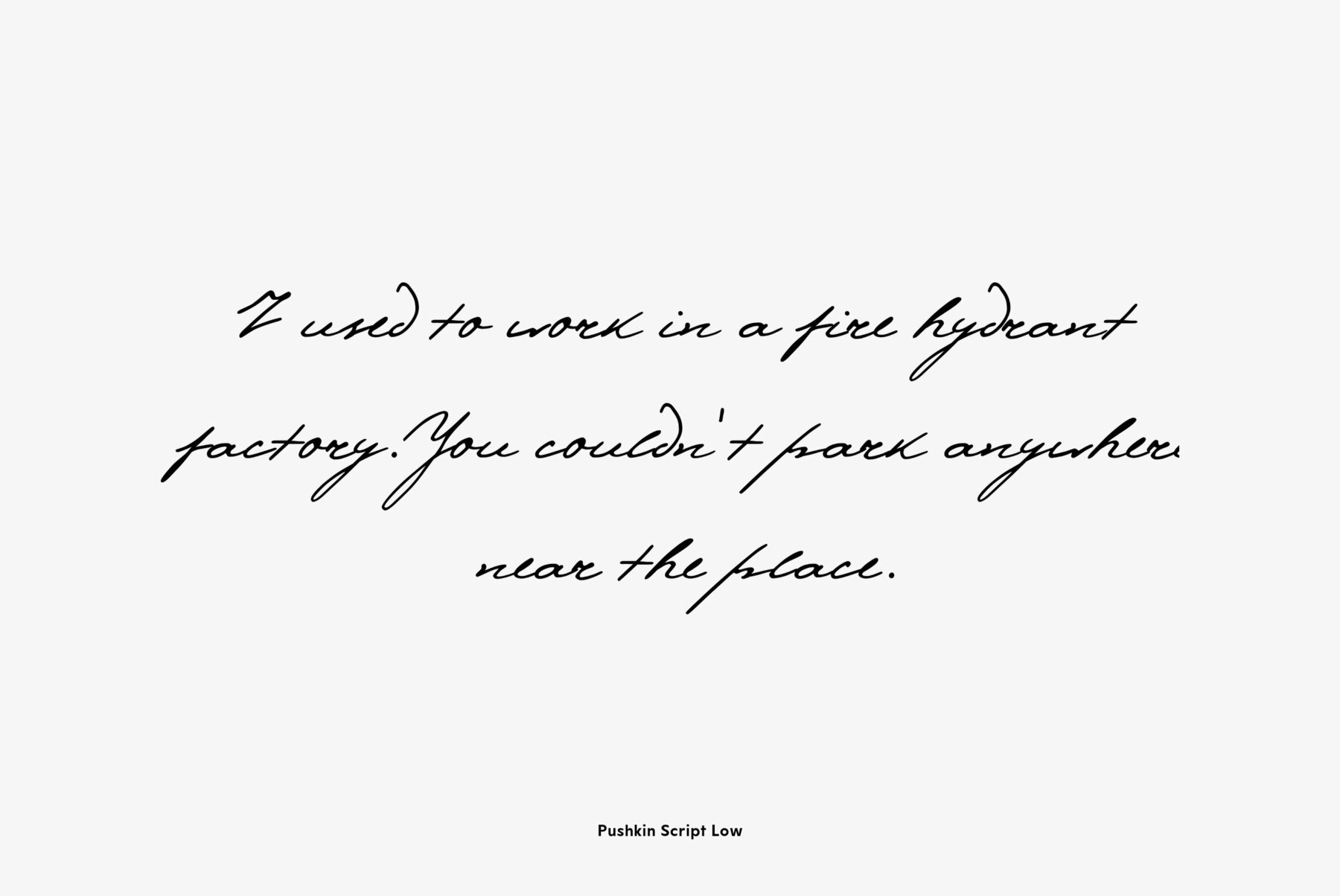 Pushkin Script Low 7