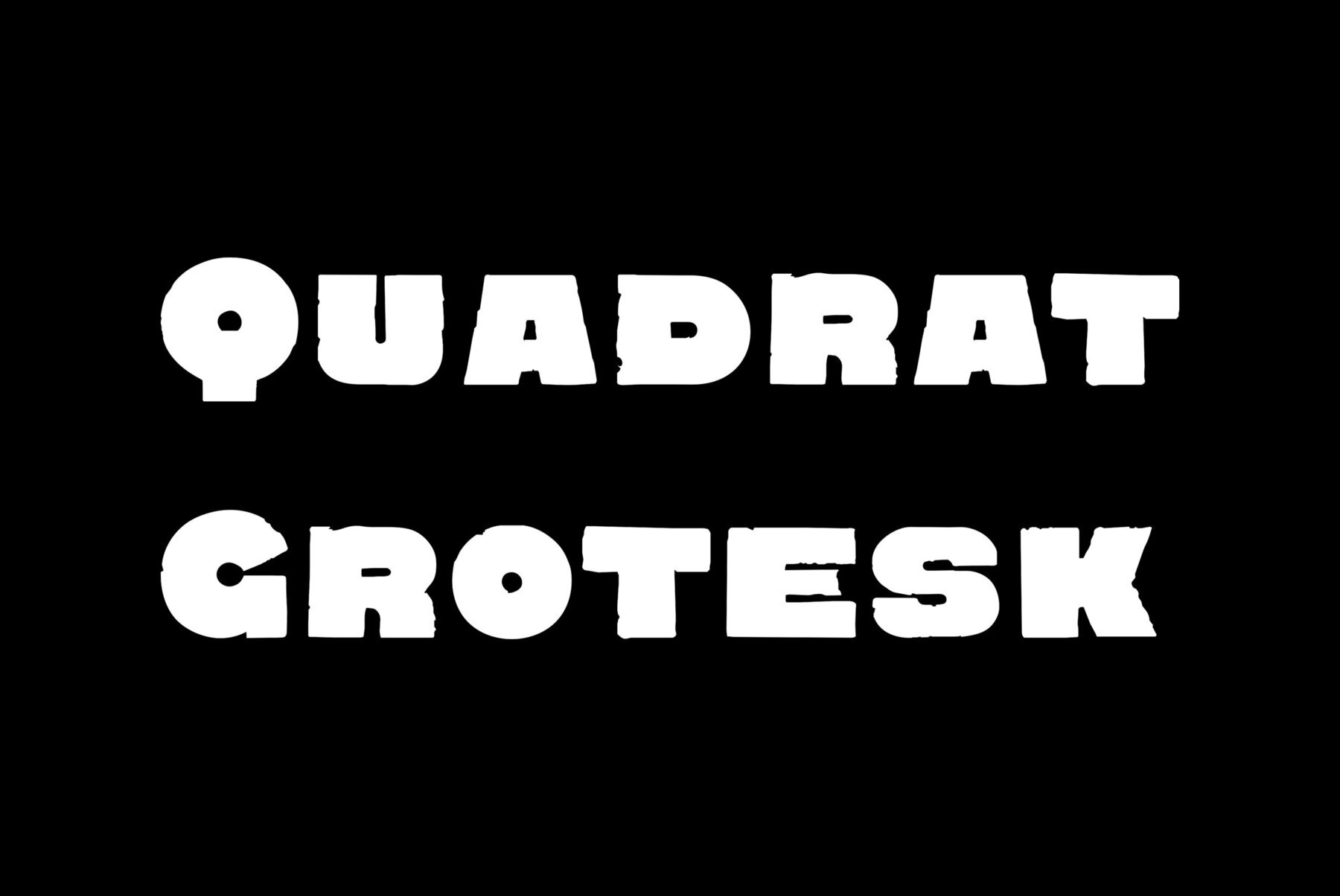 Quadrat Grotesk 1