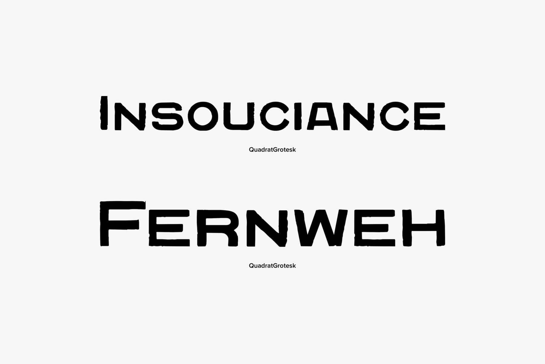 Quadrat Grotesk 6