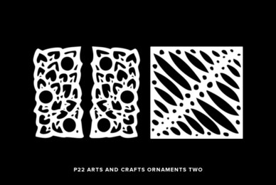 P22 Arts And Crafts Ornaments Two
