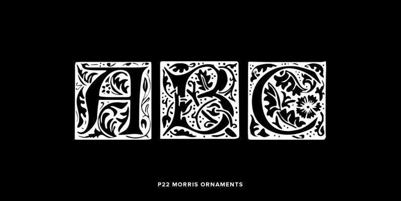 P22 Morris Ornaments