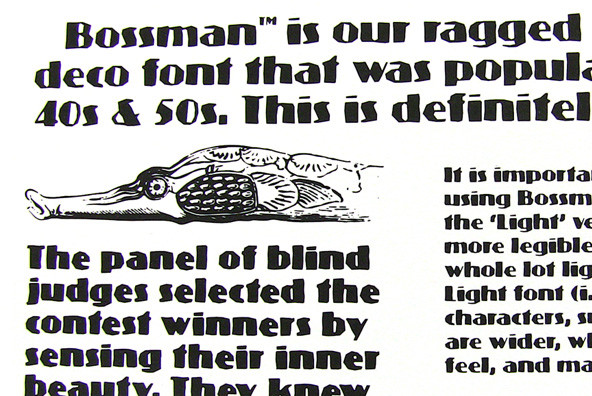 Bossman Font