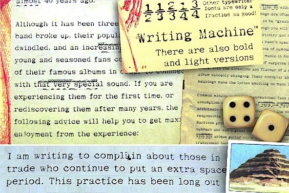 Writing Machine Writing Machine