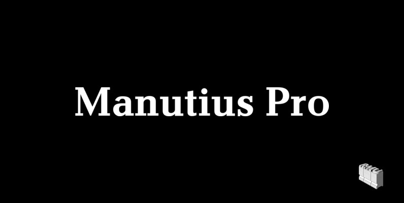 Manutius Pro
