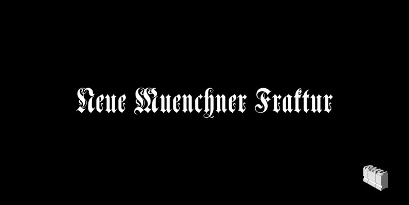 Neue Muenchner Fraktur