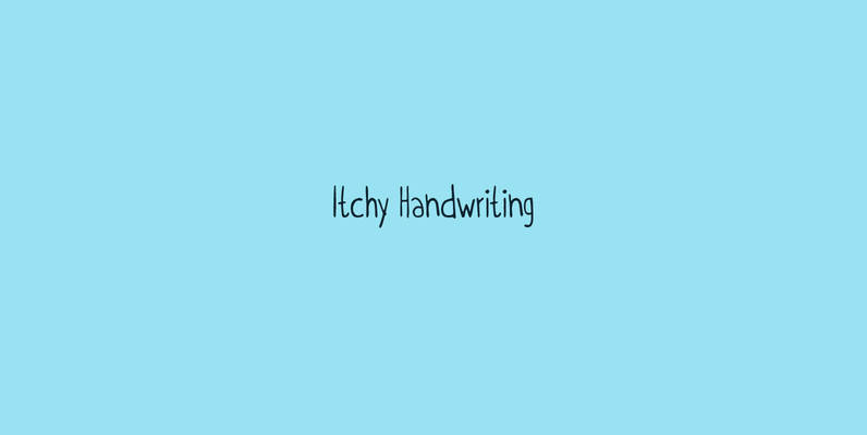 Itchy Handwriting