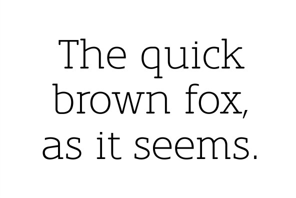 Oblik Serif Oblik Serif