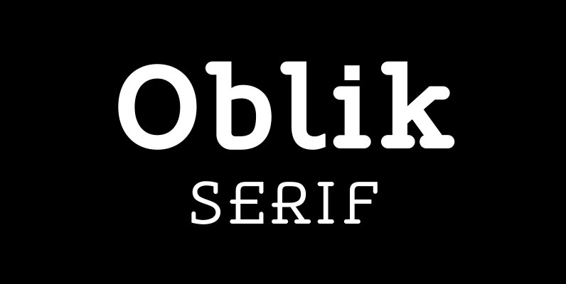 Oblik Serif