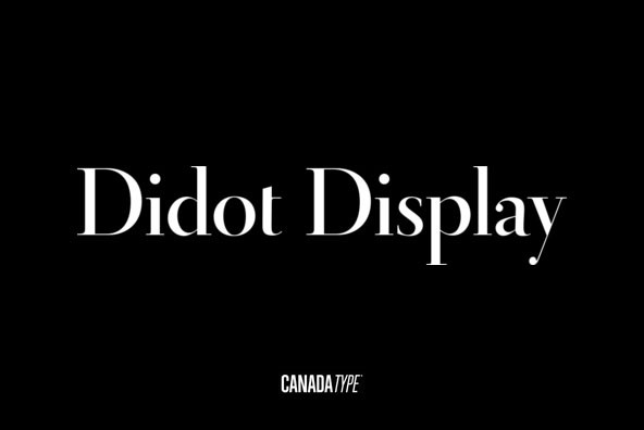 Didot Display Didot Display