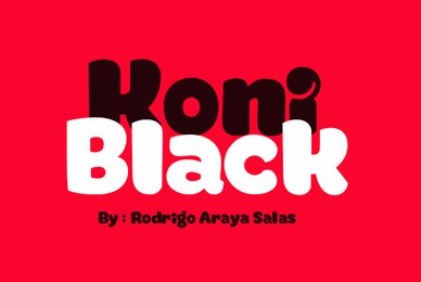 Koni Black