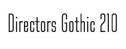 Directors Gothic 210