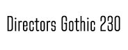 Directors Gothic 230