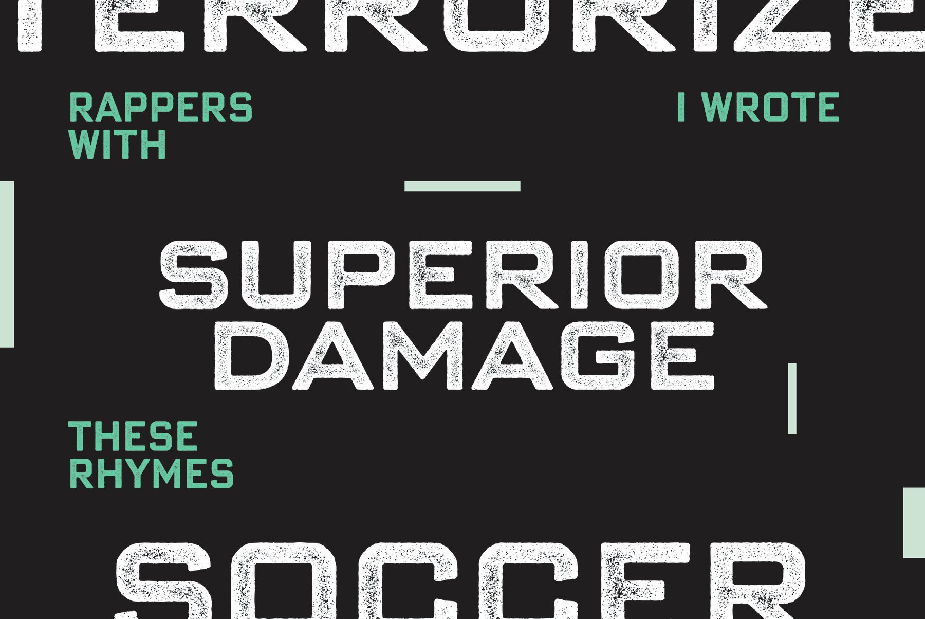 Bank Gothic Pro Distressed 3